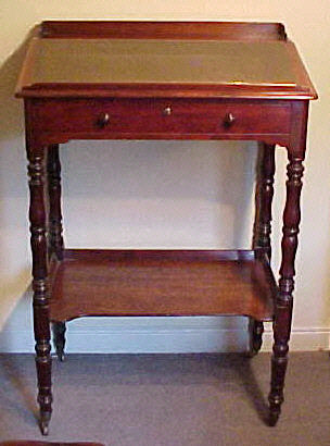 Georgian Mahogany Standing Desk Used By Charles Dickens Dorking