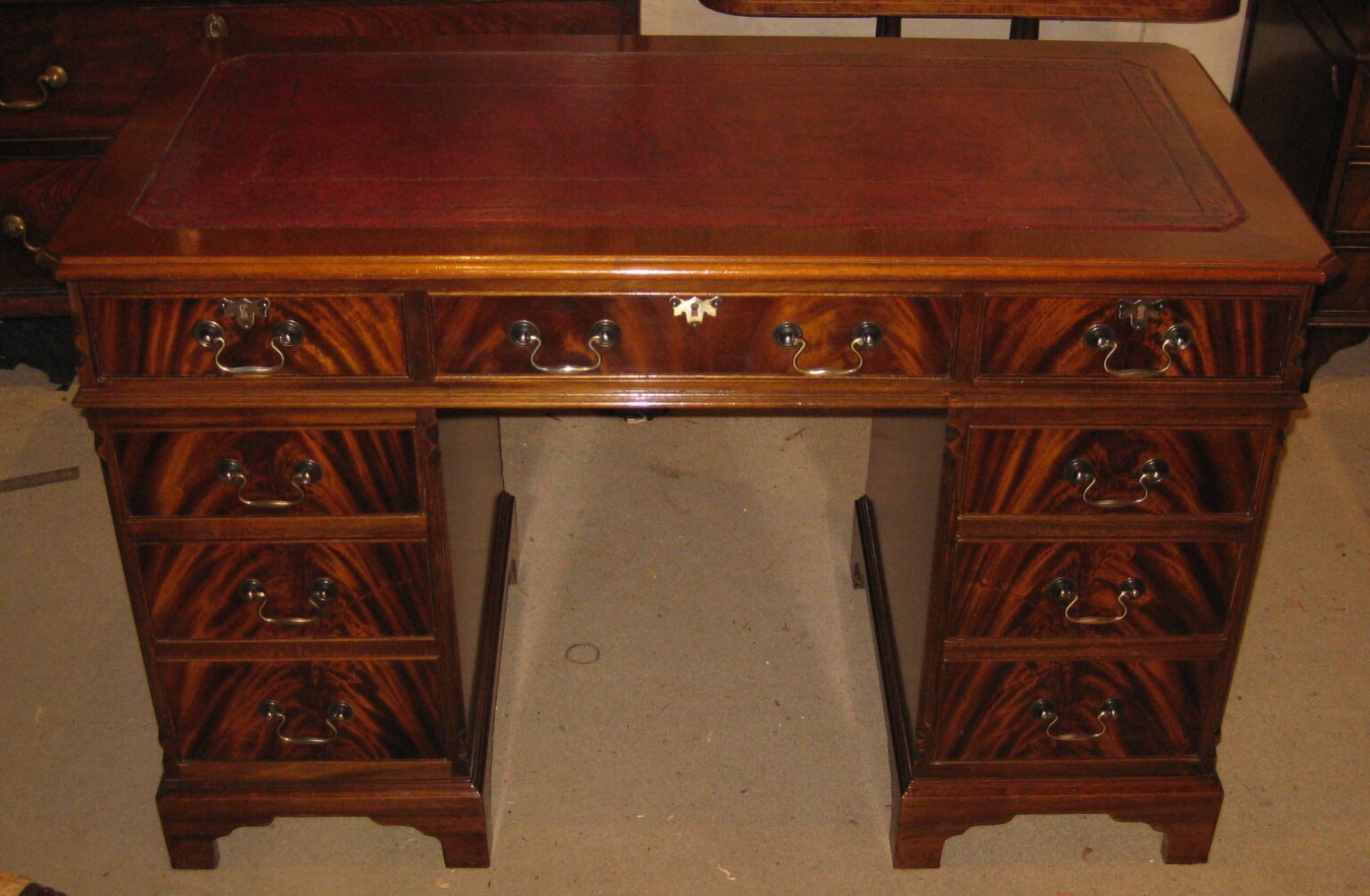 mahogany standing desk used by Charles Dickens Dorking Desks